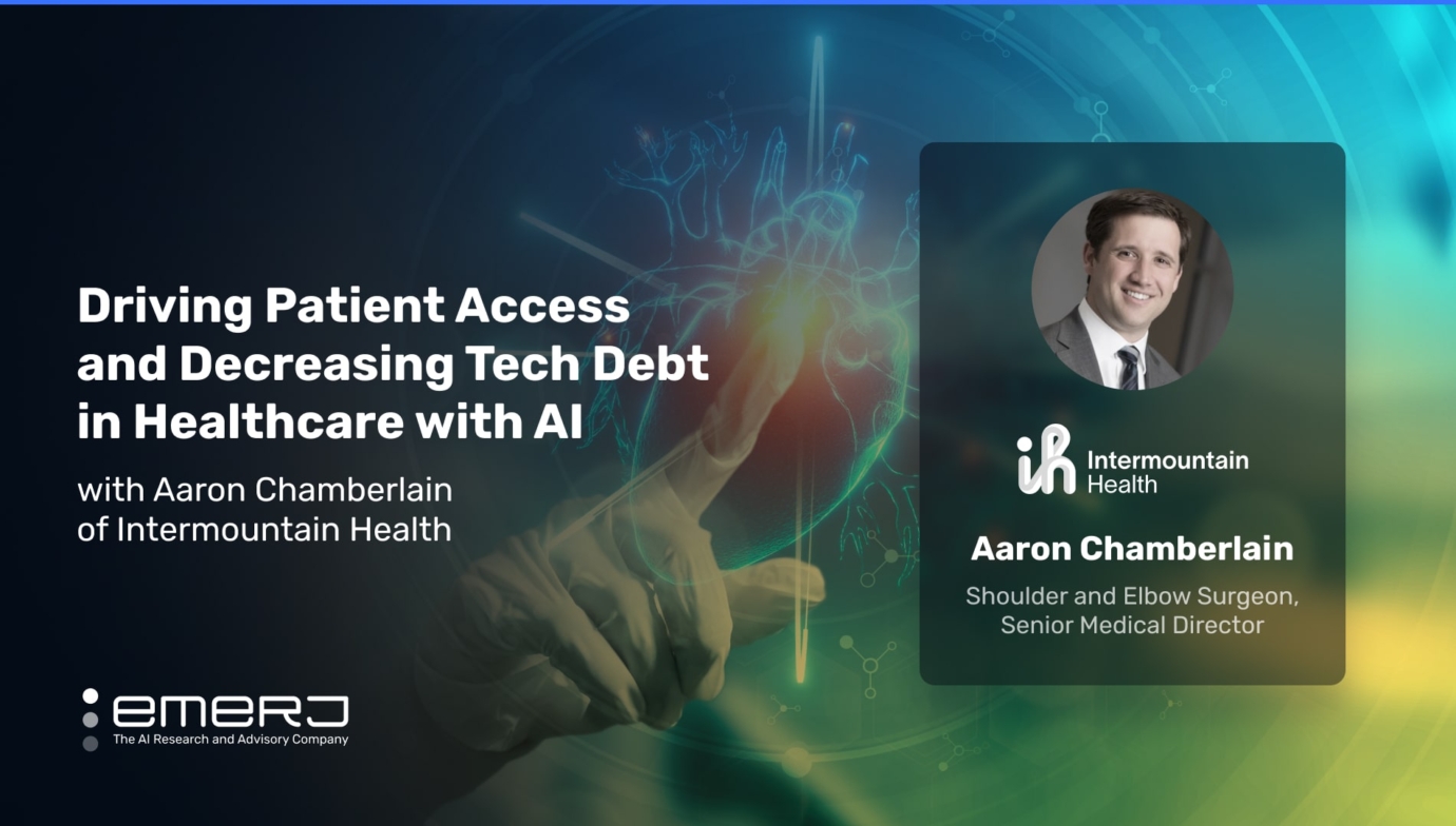 Driving Patient Access And Decreasing Tech Debt In Healthcare With Ai