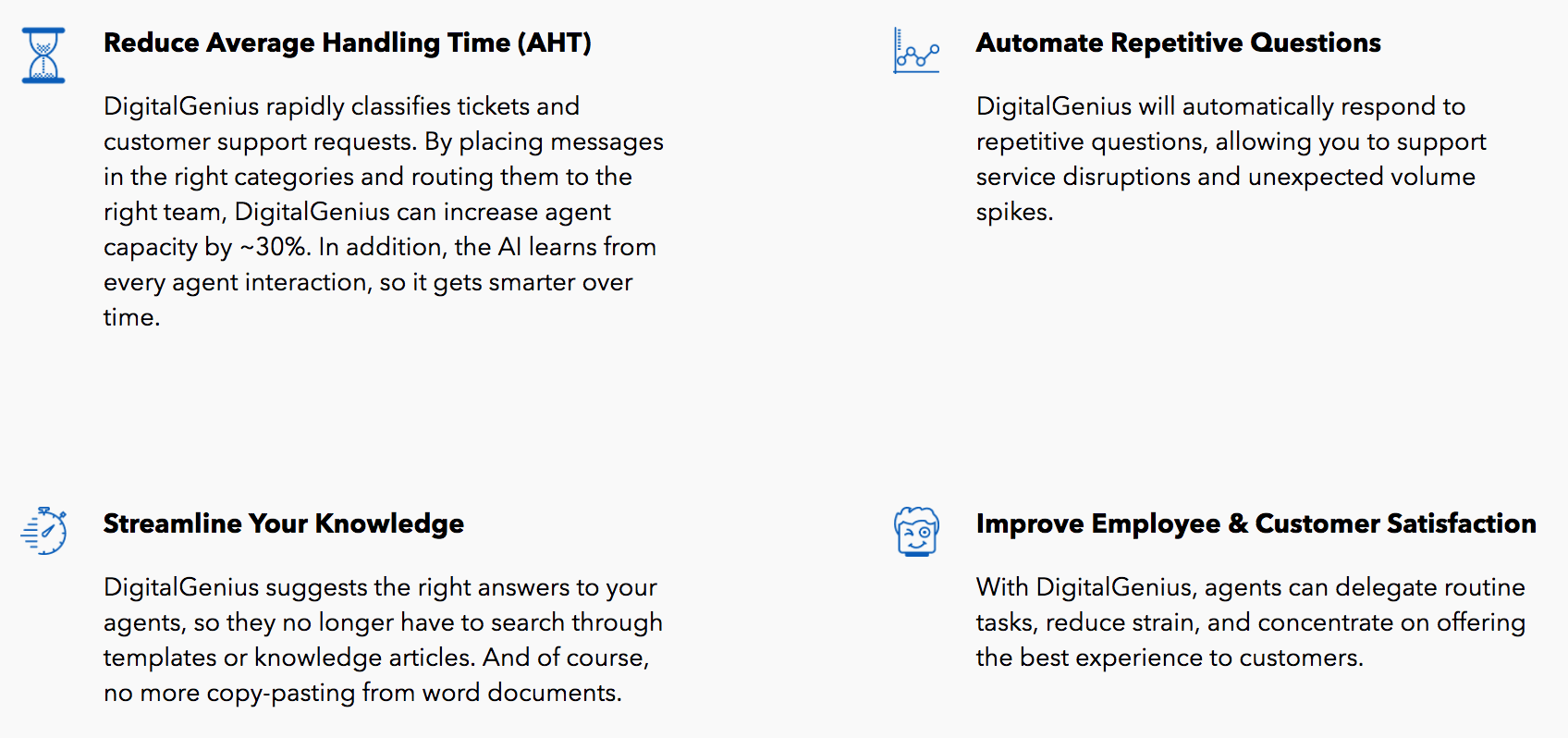 Customer Service AI benefits