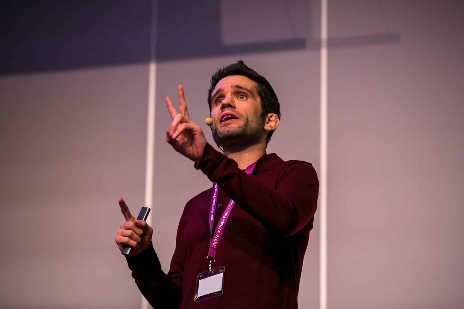 Emerj CEO Presenting at the 2019 New Shape Forum