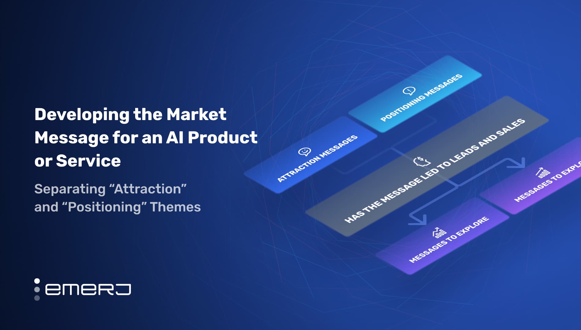Developing the Market Message for an AI Product or Service - Separating "Attraction" and "Positioning" Themes
