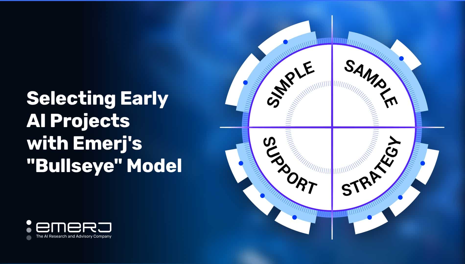 Selecting Early AI Projects with Emerj's Bullseye Model