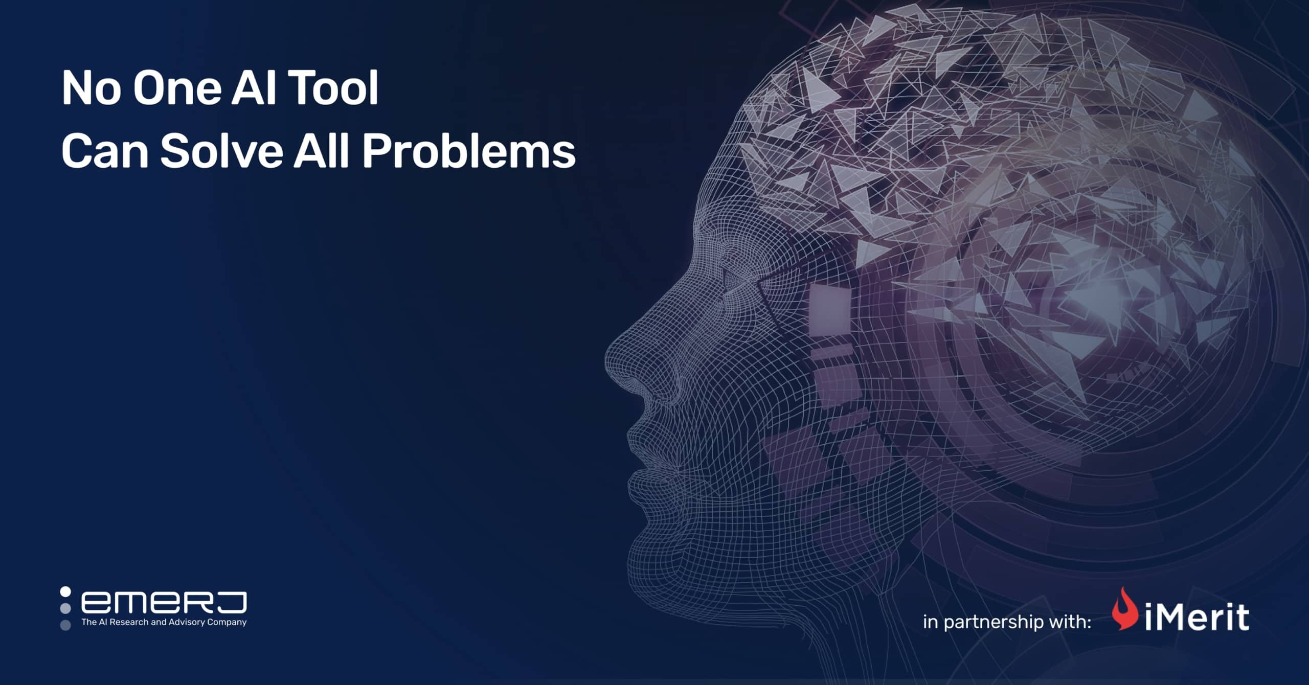 No One AI Tool Can Solve All Problems@2x