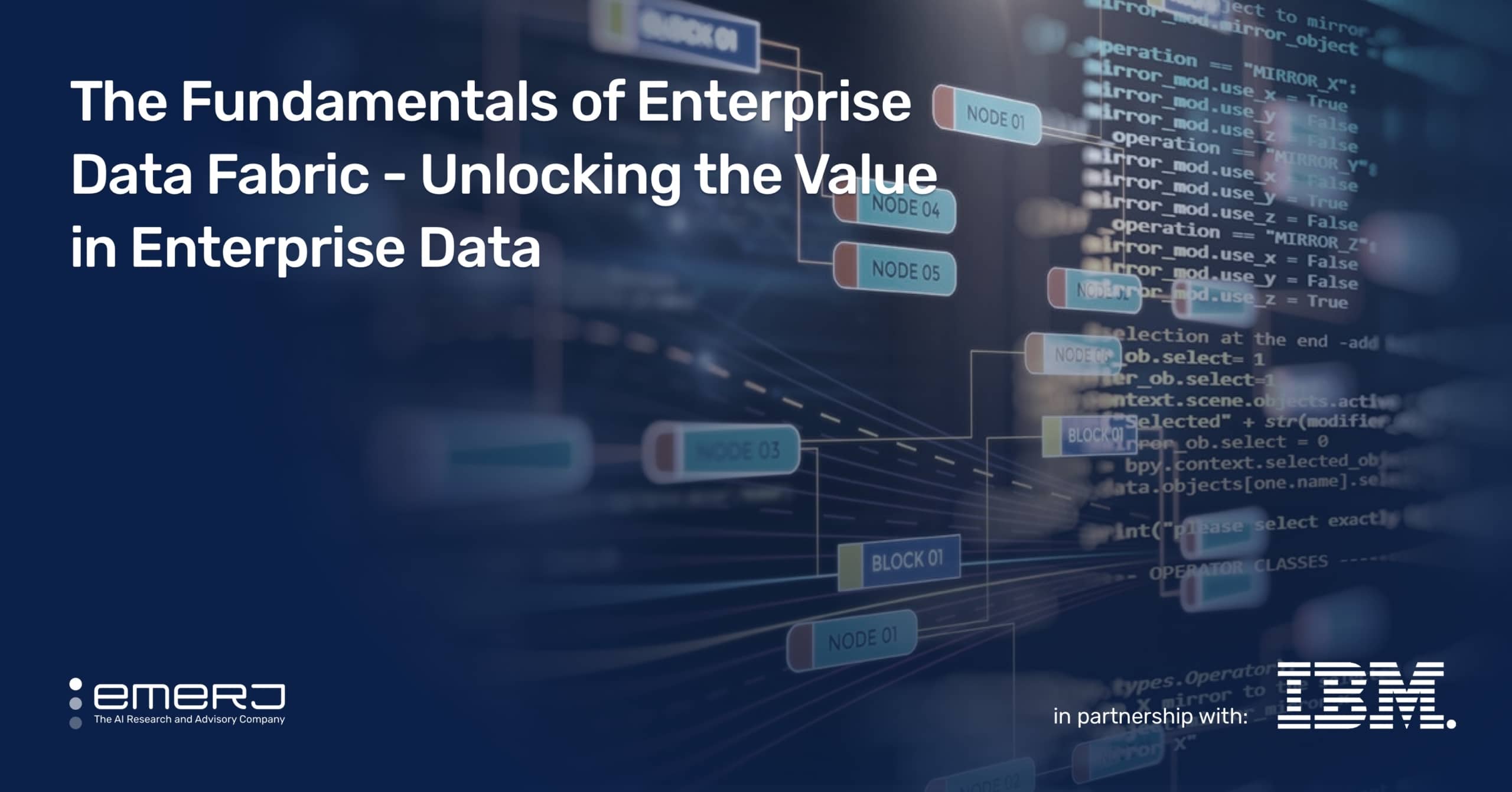 The Fundamentals of Enterprise Data Fabric – Unlocking the Value in Enterprise Data@2x
