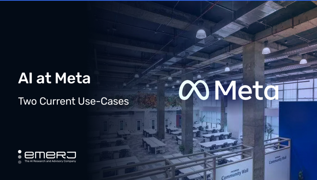 Artificial intelligence at meta facebook two current use cases