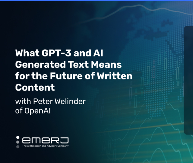 What GPT-3 And AI-Generated Text Means For The Future Of Written ...