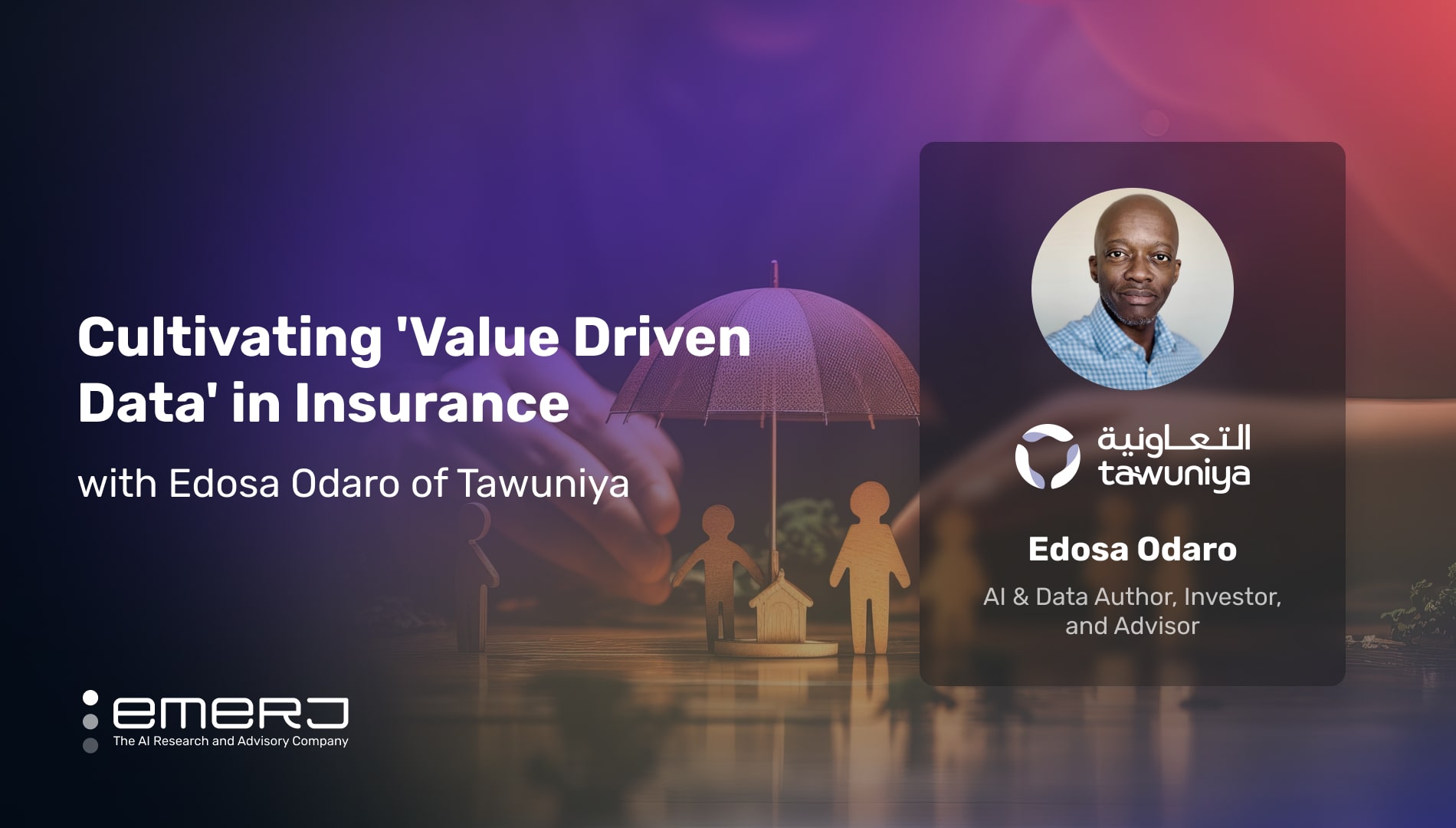 Cultivating ‘Value Driven Data’ in Insurance – with Edosa Odaro of ...