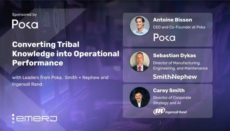 Converting Tribal Knowledge into Operational Performance