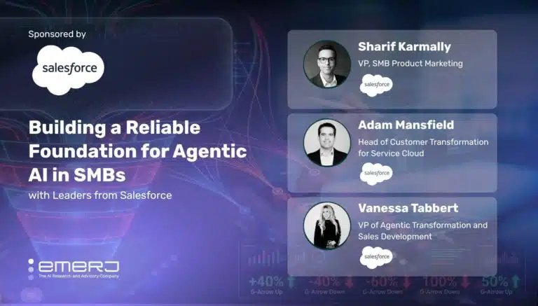 Emerj | Salesforcs | Agentic workflows in SMB