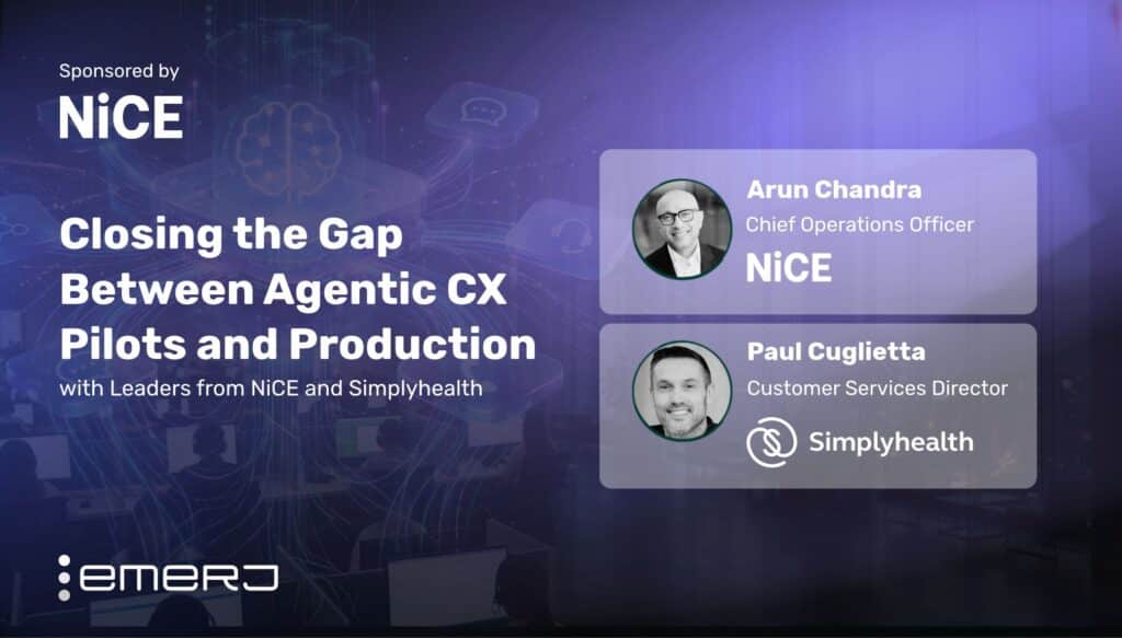 Emerj | NiCE | Simplyhealth | Agentic AI in CX